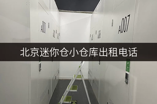 北京迷你仓小仓库出租电话，安全可靠的仓储方案