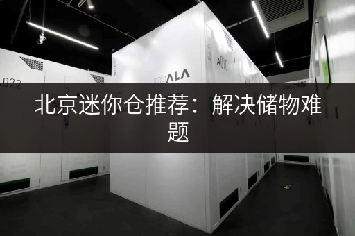 北京迷你仓推荐：解决储物难题，告别杂乱