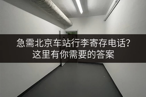 急需北京车站行李寄存电话？这里有你需要的答案