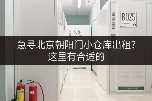 急寻北京朝阳门小仓库出租？这里有合适的