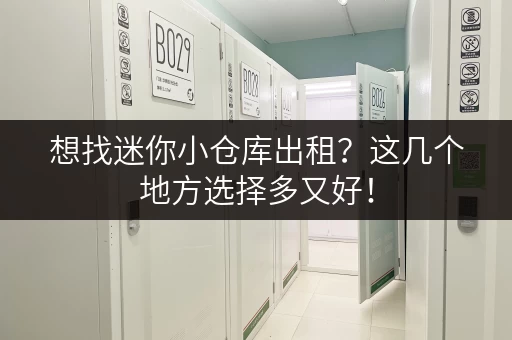 想找迷你小仓库出租？这几个地方选择多又好！