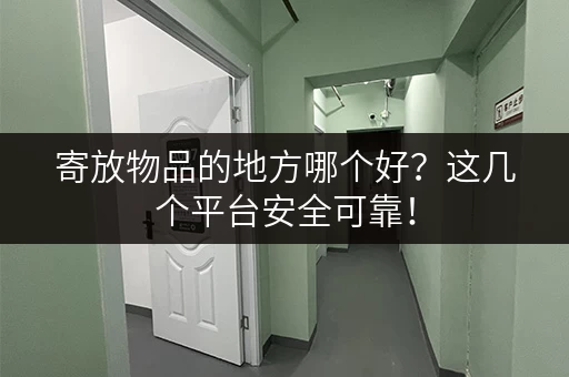 寄放物品的地方哪个好？这几个平台安全可靠！