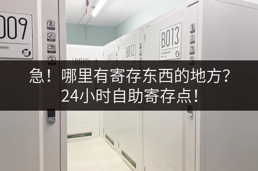 急！哪里有寄存东西的地方？24小时自助寄存点！