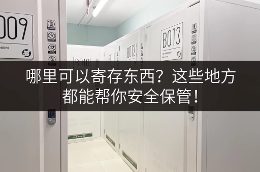 哪里可以寄存东西？这些地方都能帮你安全保管！