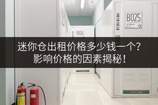 迷你仓出租价格多少钱一个？影响价格的因素揭秘！