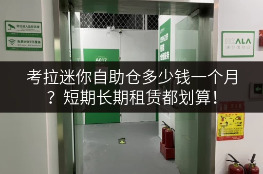 考拉迷你自助仓多少钱一个月？短期长期租赁都划算！