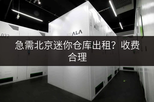 急需北京迷你仓库出租？收费合理，安全便捷，立即咨询！