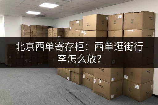 北京西单寄存柜：西单逛街行李怎么放？