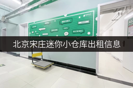 北京宋庄迷你小仓库出租信息，多种选择方便快捷
