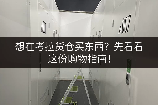 想在考拉货仓买东西?先看看这份购物指南! 想在考拉货仓买东西?先看看这份购物指南!