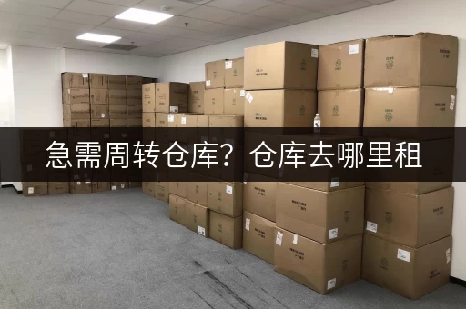 急需周转仓库？仓库去哪里租，这几个方法要知道！