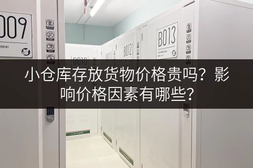 小仓库存放货物价格贵吗？影响价格因素有哪些？