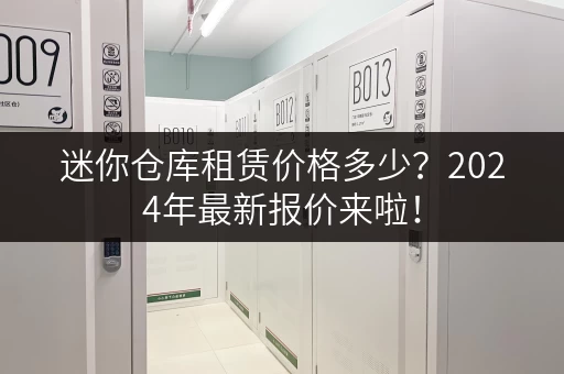 迷你仓库租赁价格多少？2024年最新报价来啦！