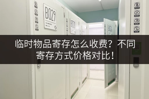临时物品寄存怎么收费？不同寄存方式价格对比！