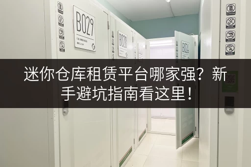 迷你仓库租赁平台哪家强？新手避坑指南看这里！