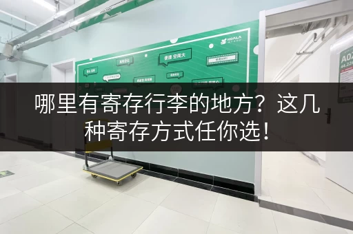 哪里有寄存行李的地方？这几种寄存方式任你选！