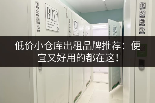 低价小仓库出租品牌推荐：便宜又好用的都在这！