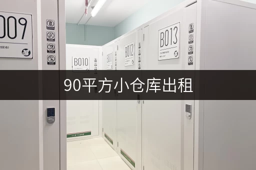 90平方小仓库出租，个人家庭企业存储优选！