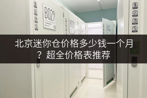 北京迷你仓价格多少钱一个月？超全价格表推荐