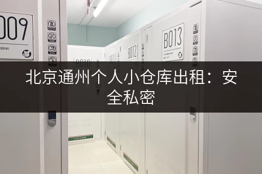 北京通州个人小仓库出租：安全私密，拎包入住