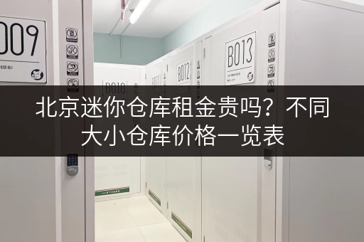 北京迷你仓库租金贵吗？不同大小仓库价格一览表