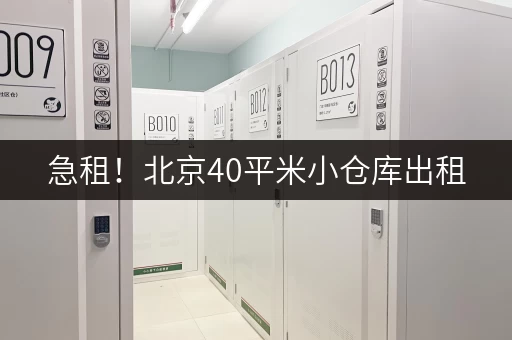 急租！北京40平米小仓库出租，价格实惠，交通便利