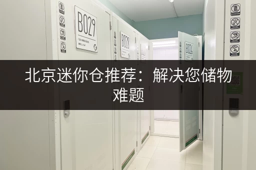 北京迷你仓推荐：解决您储物难题，空间从此变大
