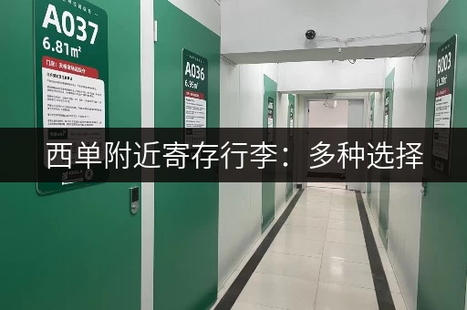 西单附近寄存行李：多种选择，轻松游玩北京