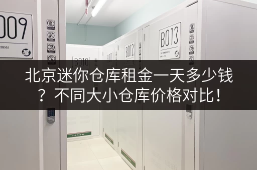 北京迷你仓库租金一天多少钱？不同大小仓库价格对比！