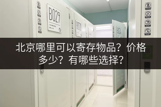 北京哪里可以寄存物品？价格多少？有哪些选择？