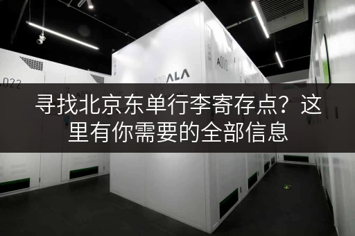 寻找北京东单行李寄存点？这里有你需要的全部信息