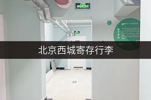 北京西城寄存行李，价格如何？有哪些选择？