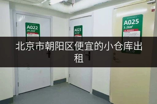 北京市朝阳区便宜的小仓库出租，价格低至多少？