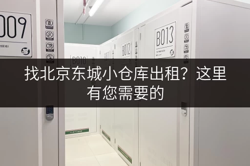 找北京东城小仓库出租？这里有您需要的