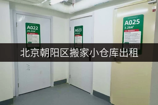 北京朝阳区搬家小仓库出租，安全可靠，方便快捷