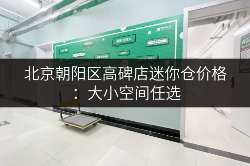 北京朝阳区高碑店迷你仓价格：大小空间任选，价格实惠！