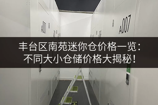 丰台区南苑迷你仓价格一览:不同大小仓储价格大揭秘! 丰台区南苑迷你仓价格一览:不同大小仓储价格大揭秘!