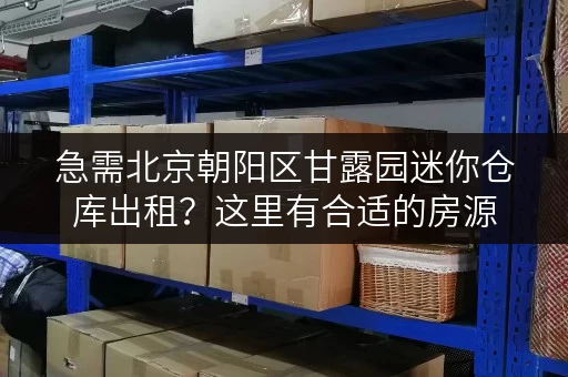 急需北京朝阳区甘露园迷你仓库出租?这里有合适的房源 急需北京朝阳区甘露园迷你仓库出租?这里有合适的房源