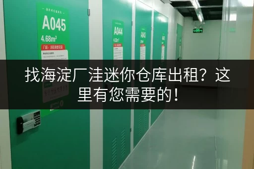 找海淀厂洼迷你仓库出租？这里有您需要的！