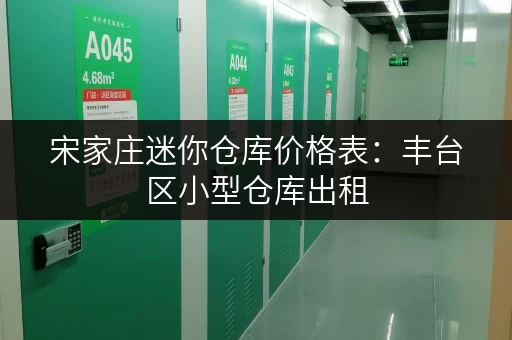 宋家庄迷你仓库价格表：丰台区小型仓库出租，价格低至60元