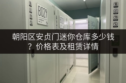 朝阳区安贞门迷你仓库多少钱？价格表及租赁详情