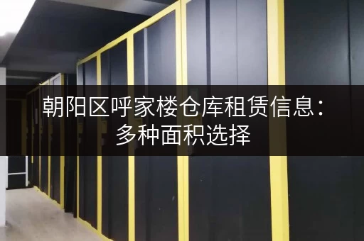 朝阳区呼家楼仓库租赁信息：多种面积选择，价格面议！