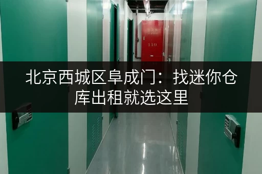 北京西城区阜成门：找迷你仓库出租就选这里