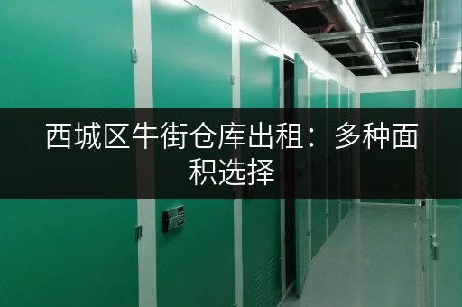 西城区牛街仓库出租：多种面积选择，价格实惠，交通便利