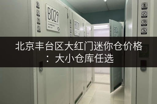 北京丰台区大红门迷你仓价格：大小仓库任选，价格透明！