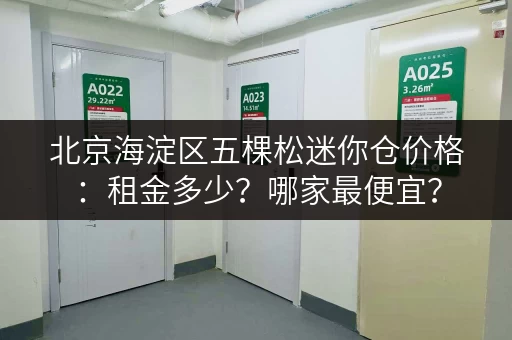 北京海淀区五棵松迷你仓价格：租金多少？哪家最便宜？