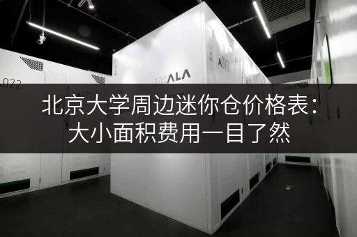 北京大学周边迷你仓价格表：大小面积费用一目了然