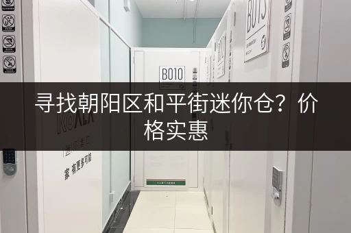 寻找朝阳区和平街迷你仓?价格实惠,空间灵活选择 寻找朝阳区和平街迷你仓?价格实惠,空间灵活选择