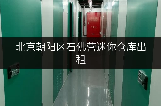 北京朝阳区石佛营迷你仓库出租，价格实惠，空间灵活！