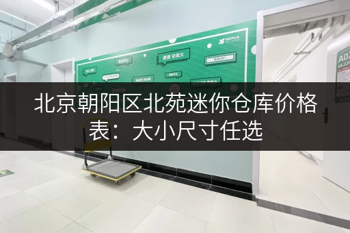 北京朝阳区北苑迷你仓库价格表：大小尺寸任选，价格透明